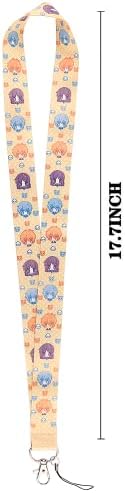 Pieta Fruits Basket Anime Manga 17,7 Chaveiro de pescoço Chaveiro ID ID BAIXO TRANSPELO DE TOLE MOLELE