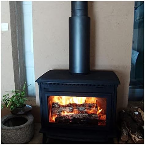 Yyyyshopp 3- fãs mute real calor de calor fogão a lenha de madeira queimador de madeira lareira de inverno ferramenta de aquecimento