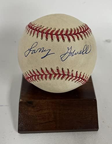 Larry Gowell assinou autografou a Liga Americana Oficial de beisebol - hologramas de Coa Matching