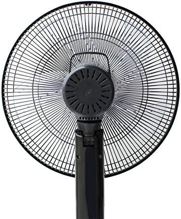 SPT SF-16D48BKA: 16 ″ DC-Motor Energing Stand Stand Fan com remoto e timer-piano preto, 16