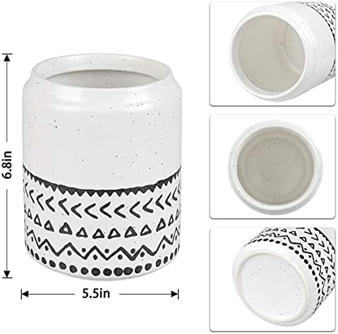 Suporte de utensílio de cozinha Kopmath para bancada, barreira de utensílios de cerâmica de 6,8 , anti-arranha
