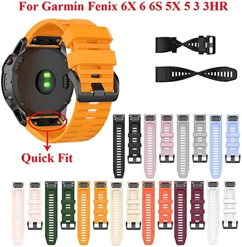 HAODEE 26 MPLIMA DE RELUGA RÁPIDO 22MM RELAÇÃO PARA GARMIN FENIX 7 7X 6X 6 6S 5 5X 3 3HR S60 MK1 REGISTA SILHO