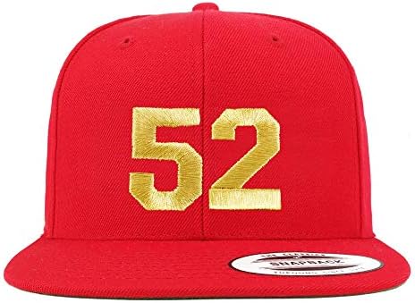 Trendy Apparel Shop número 52 Gold Thread Bill Snapback Baseball Cap
