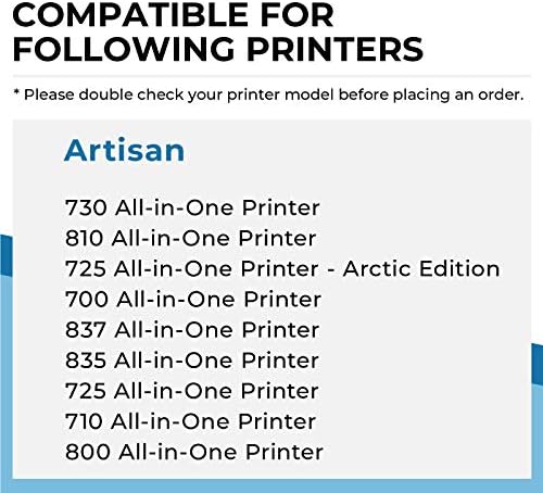 Substituição de cartucho de tinta remanufaturada do pinguim para Epson 99 e 98 usado para o Artisan 835 725 710 800 Pacote