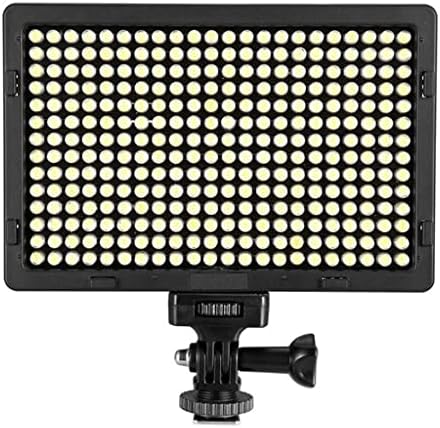 Pdgjg liderou Bright 5500K Dimmable on Camera Video Light para câmeras SLR digitais com bateria e carregador de 4400mAh