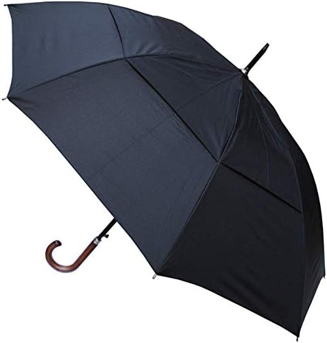 Collar e punhos Londres - Proférico de vento Extra forte - Stormdefender City Umbrella - Canopy duplo ventilado - quadro