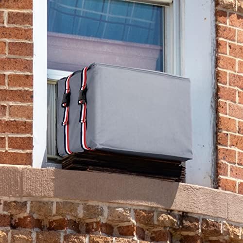 Capas de ar -condicionado de janela ununn para fora, tampas de unidade CA ao ar livre 21,5w x 15h x 16d polegadas