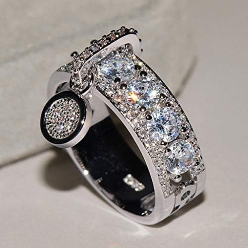 2023 Nova personalidade Simples RAI RETRO INLAID SHINESTONE MULTICOLOR RING LADIES JOENS ANEIS