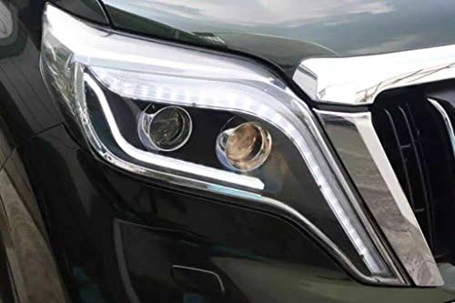 Ano genérico de 2014 a 2015 para o Toyota Land Cruiser Prado FJ150 LED LED LUNDAS LUZES FRONTAL