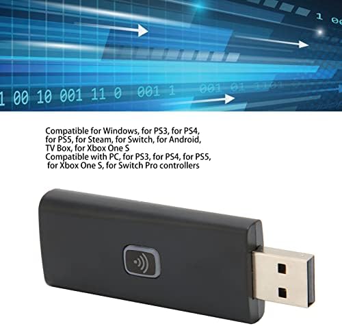 Chiciris sem atraso Controlador Adaptador Controlador de plug -in Black TV USB Conversor para PC