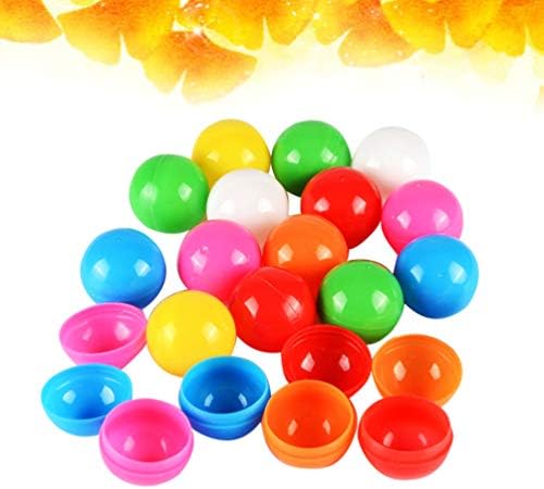 Bolas AMOSFUN 100pcs coloridas abertas ping pong ponks loteria loteria bola de tênis de tênis para crianças