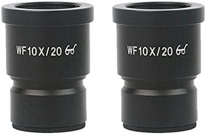 Acessórios para microscópio 2pcs wf10x wf15x wf20x wf25x wf30x microscópio ocular de campo largo de largura consumíveis de laboratório de 30 mm