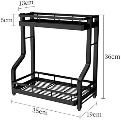 Prateleiras caseiras de JyxCoshelf, prateleiras de cozinha, rack de armazenamento de tempero de aço inoxidável, unidade