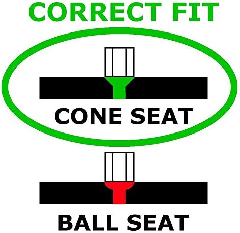McGard 69474 Black Bulge Cone Seat Style Nut,
