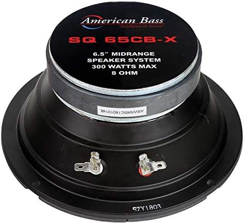 4 x 6,5 alto-falante médio de médio porte 1200W 8 ohm American Bass SQ-65CB-X