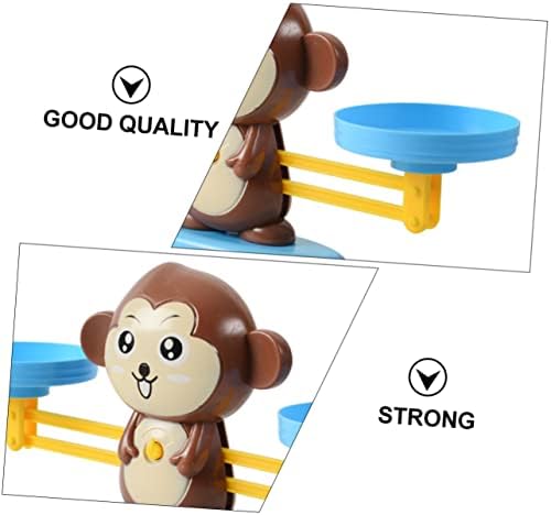 Toyvian 1 Set Balance Toy Toy Kids Educational Toys Desktop Toys Animal Toys Monkey Matem