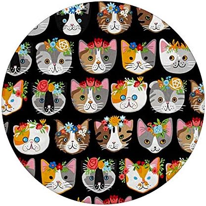 Aquarela colorida de gato impressão pop kitty soquete Popsockets de impressão de impressão PopGrip: Grip de swappable para telefones