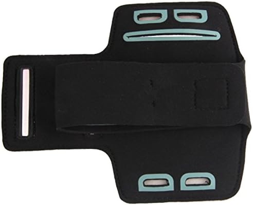 Estojo de braçadeira esportivo universal PU com orifício de fone de ouvido para iPhone 6 / Samsung Galaxy S IV / I9500