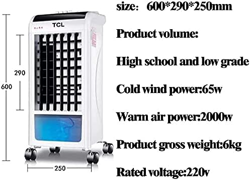 Liliang- RECOLADOR EVAPORATIVO Ventilador de ar condicionado, ar condicionado frio e quente, ventilador de ar frio, refrigerador de