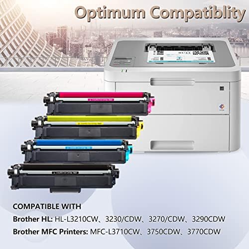 DRPRINT TN227 TN-227 TONERCIONO DE TONER, compatível com o irmão TN227BK TN223 TN-223 TN 227BK/C/M/Y CONDEÇÃO MFC-L310CD-L3210CDW