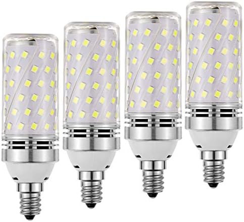 LAKE E12 LED BULB 80W-100W Equivalente E12 Candelabra Bulb 1000lumen não minimizável Lâmpada E12 8W 3000K Warm White White