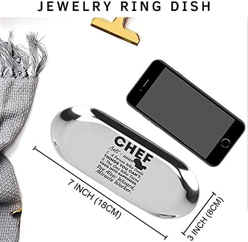 Chef Definição Funny Line Cook Cooking Chefs Ring Jewelry Bandey 7 ICNH TriinGer Holder Anniversary