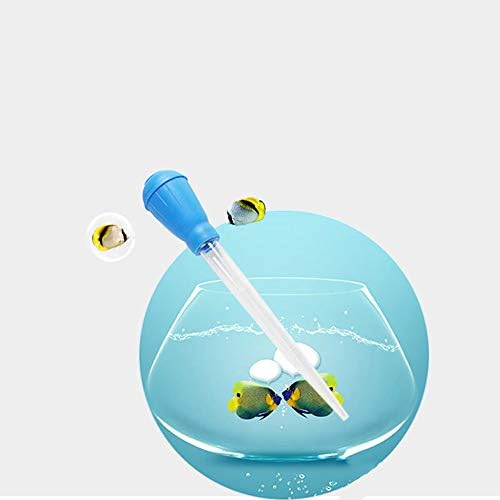 Potelin Multifunctucure Water Changer Manual Squeeze Changer Water Tank Fish Aquarium Supplies para limpar a alimentação do trocador