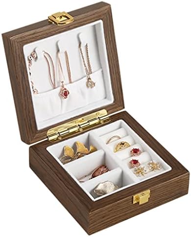 Fifor Jewelry Boxes for Women, Organizador de viagens de jóias portáteis, exibição de porta