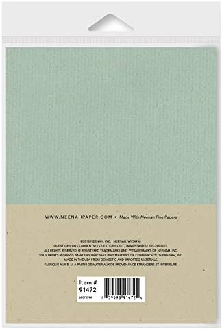 Neenah Social A2 Envelopes, 4-3/8 x 5-3/4 polegadas, 32 lb., cinza em acabamento com teto com aba e euro e fechamento