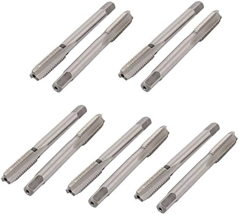 Aexit M8 X TAPS 1,25mm HSS SLETRO 3 FLUTO FLUTA MACHERTER MACHING METRIC TOP TOP TOPS 10 PCS