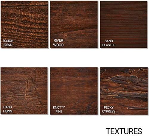 Ekena Millwork manurw08x12x36ac Riverwood Faux Wood Fireplace Mantel, 8 h x 12 d x 36 W, cedro envelhecido