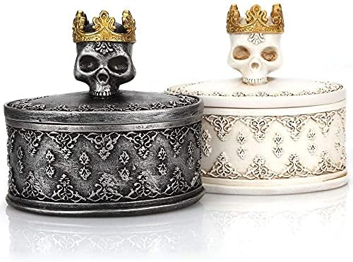 Caixa de jóias de criatividade da caixa de cabeceira de cabeceira de cabeceira da caixa de casas Aserveal Crown