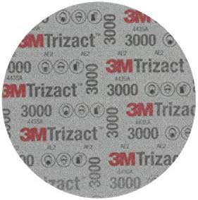 3M TRIZACT Hookit Foam Disc, 02085, 6 pol., P3000, 15 discos por caixa, Blue751