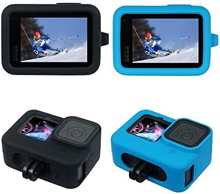 Caso de silicone de Sioti GoPro 9, capa de manga de silicone GoPro 9, alojamento de silicone Hero 9, cobertura do protetor GoPro