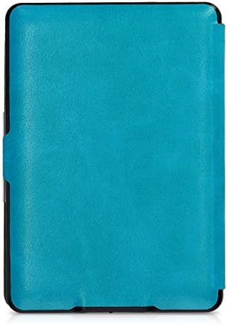 Case Kwmobile Compatível com Kindle Paperwhite - Case PU E -Reader Tampa - Flores Twins Blue escuro