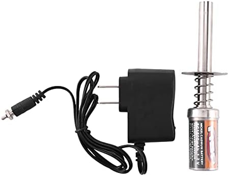 Nitro Kit Glow Pluw Pluw Igniter com kit de combinação de bateria para Redcat Nitro 1/8 1/10 RC Car Plug dos EUA