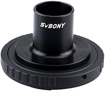 Adaptador de câmera Adaptador do Microscópio Svbony T para Nikon SLR DSLR Adaptador de câmera para microscópios Adaptador de microscópio