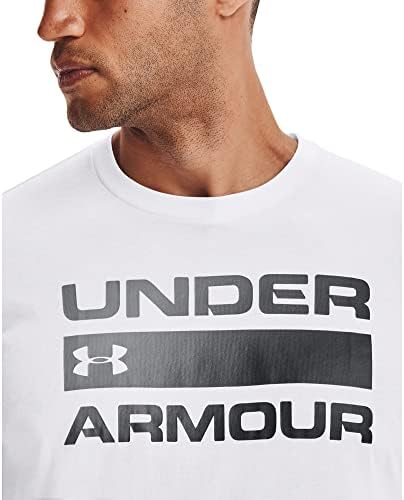 Under Armour masculino emitem camiseta de manga curta Wordmark