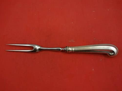 Rainha Anne Williamsburg por Stieff Sterling Silver assado Fork HH 10 3/4