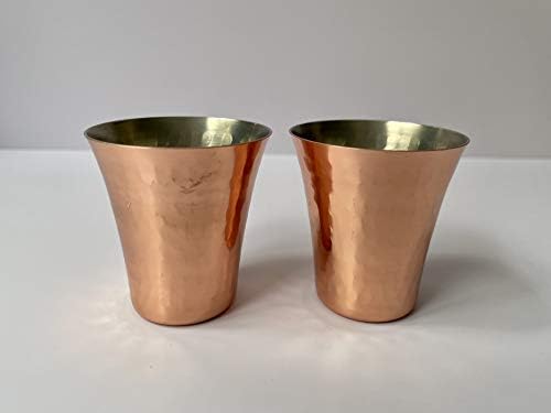 Conjunto de copos de saquê de cobre puro