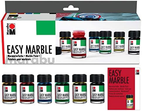 Marabu Easy Marble Paint Starter Set