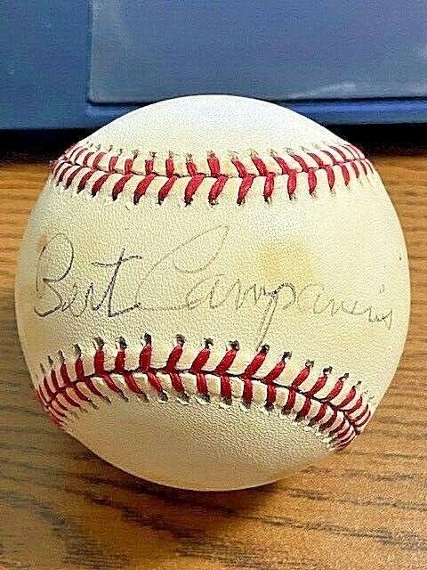 Bert Campaneris assinou o beisebol autografado! Atletismo, Rangers! JSA! - bolas de beisebol autografadas