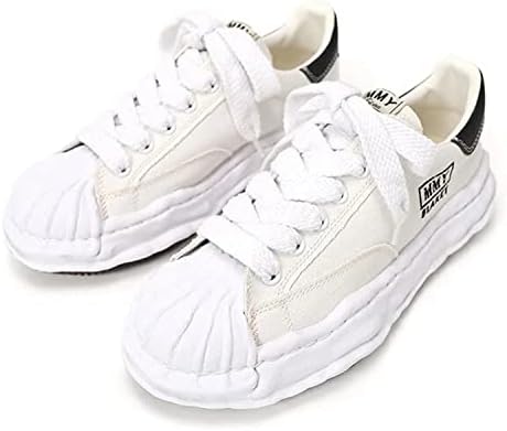 MMY Men's Sneaker Canvas Shoes Top Tênis casuais para homens Amarne os sapatos de caminhada da moda