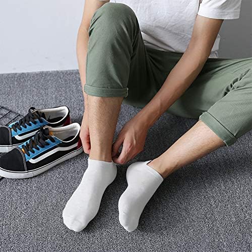 7Dayotter odor resistente ao tornozelo meias homens homens sem show atléticos executando meias curtas de baixo corte