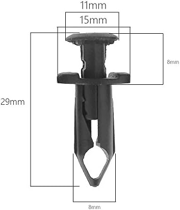 CLIPES DE FENDER PLÁSTICO RIBETOS DE CORPO SUBSTITUIÇÃO PARA HONDA RANCHER CAMEMAN RUBICON RINCON TRX680 TRX650