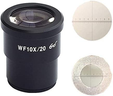 Kit de acessórios para microscópio para adultos wf20x microscópio estéreo biológico ocular com escala ou sem consumíveis de
