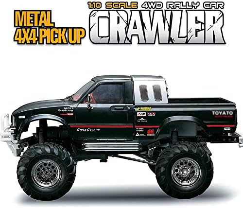 Prendre RC Car Carro de controle remoto de alta velocidade 2WD/4WD Caminhão de monstro em escala Ajustável 1:10, 2,4 GHz All Terrain Off Road Truck, 540 Motor escovado, presentes de carro para meninos