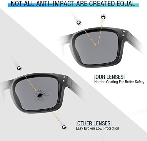 Lentes de substituição polarizadas de Bowyer para Arnette Mini Swinger AN4016 Óculos de sol