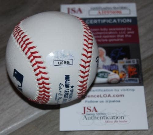 Jackson Merrill assinou o Prospect OML Baseball JSA CoA AH95696 - Bolalls autografados