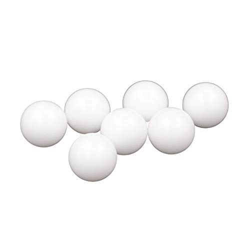 20mm 20pcs delrin polioximetileno bolas de plástico sólido